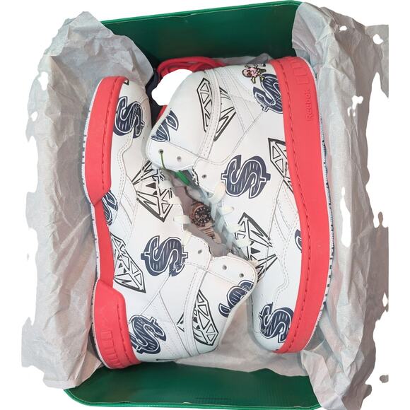 BBC Ice Cream x Reebok BB4600 \'Diamonds & Dollars\' Mens 8 main image 6